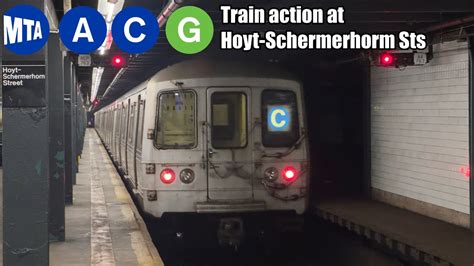 MTA A C G Trains At Hoyt Schermerhorn Streets YouTube