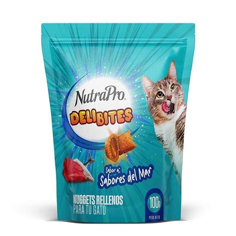 NUTRAPRO DELI BITES GATOS SABORES DEL MAR Mundo Mágico de La Mascota