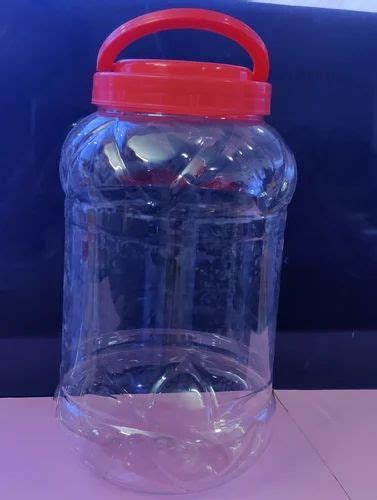 Transparent Pet Plastic Pickel Packaging Jar Capacity Ltr At Rs