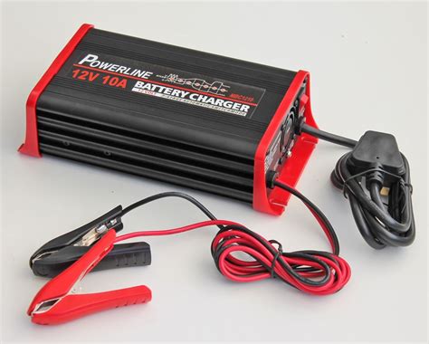 12v 10a Powerline 7 Stage Automatic Battery Charger 10 Amp