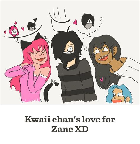 Kwaii Chans Love For Zane Xd Made With Paper Zane