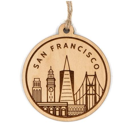 SF Skyline Ornament – Local Take