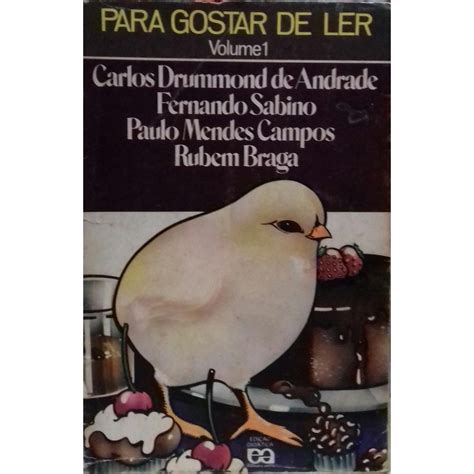 Para Gostar De Ler Vol Carlos Drummond De Andrade Shopee Brasil