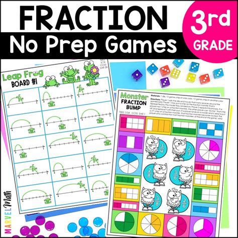 3rd Grade Fraction Games - Equivalent Fractions, Comparing Fractions, and more! - Marvel Math