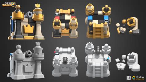 Ocellus Services Clash Royale Chess Tower Skin