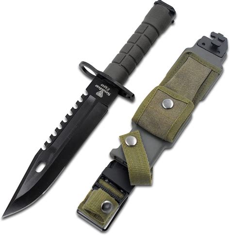 خرید و قیمت Snake Eye Tactical M9 Bayonet Military Knife Bk Saw ترب