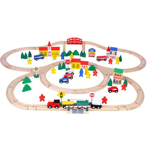 Wooden Toy Trains Tracks