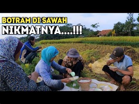 Botram Di Sawah Walaupun Sederhana Tapi Nikmat Suasana Pedesaan