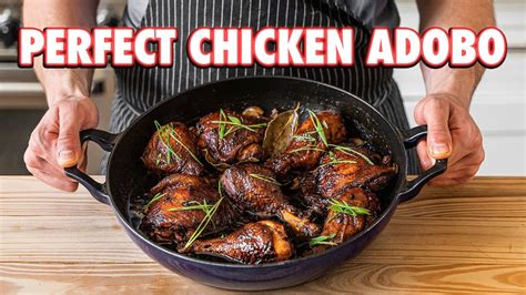 Easy Authentic Chicken Adobo At Home Youtube