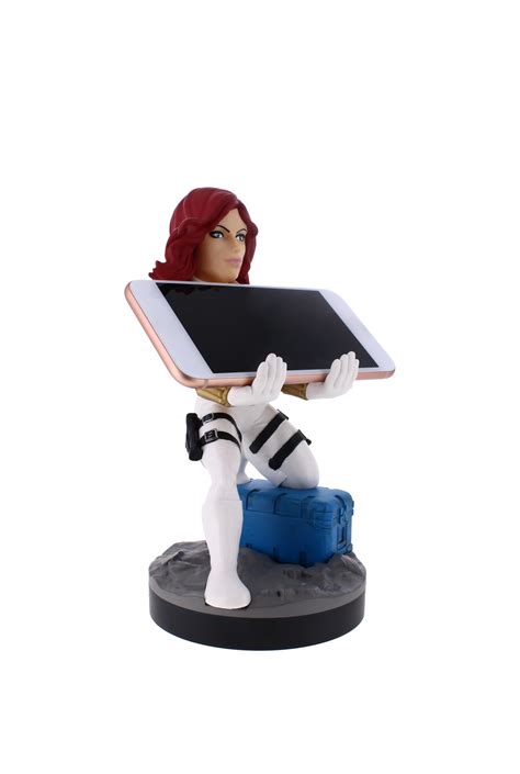 OCT228440 - MARVEL AVENGERS BLACK WIDOW WHITE SUIT CABLE GUY - Previews World