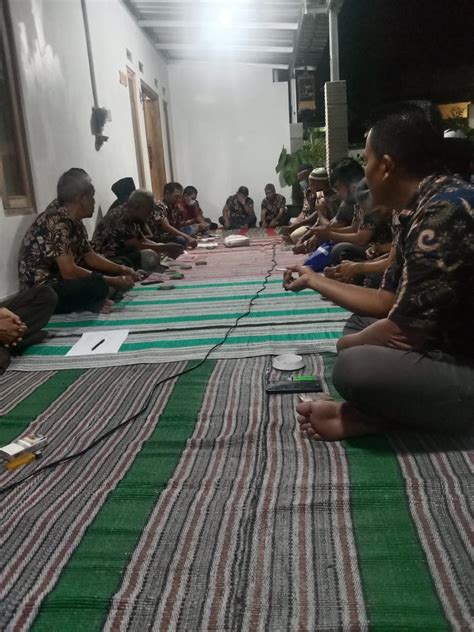 Pertemuan Rutin Triwulan Paguyuban Manunggaling