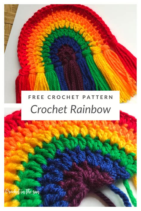 Rainbow Crochet Pattern That Is Free Easy And Beginner Friendly