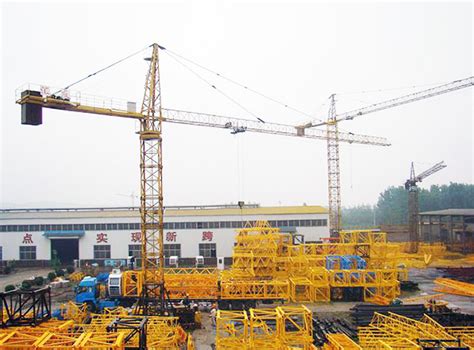 Qtz Flat Top Tower Crane Topkit Tower Crane Luffing Tower