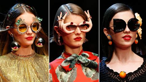 Dolce And Gabbana Sunglasses Are So Extra For Ss18 Glamour Uk