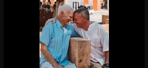Pareja ancianitos gay se vuelve viral por conmovedora sesión de fotos en Yucatán Quinta Fuerza