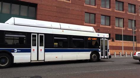 MTA Bus New Flyer C40LF CNG 647 On The Q25 At Jamaica Center YouTube