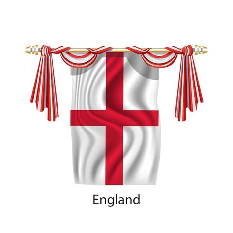 Premium Vector England Flag Vector Illustration