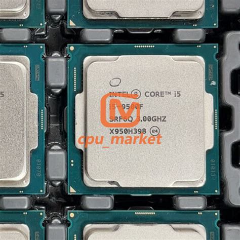 Intel Core i5-9500F 6 Cores 6 Threads 65W LGA1151 3.00GHz CPU Processor ...