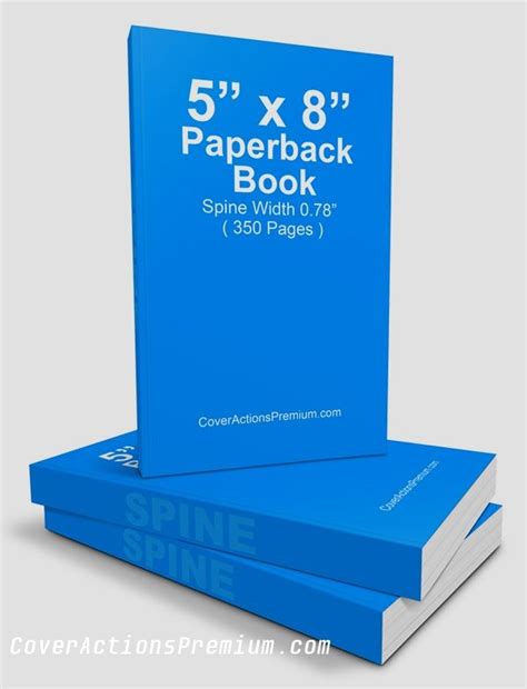 7 Ideas For 5x8 Book Mockup Mockup Hard