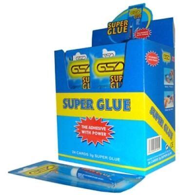 GSD Super Glue Extra Strong Premium Quality Adhesive Plastic Rubber