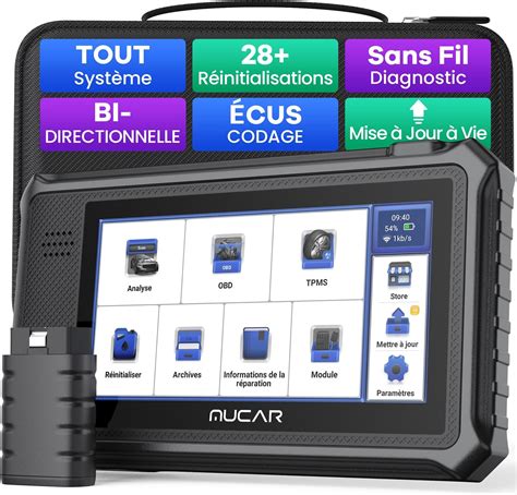 Amazon Fr Mucar VO6 Valise Diagnostic Auto Multimarque OBD2