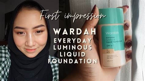 First Impression Wardah Everyday Luminous Liquid Foundation Spf