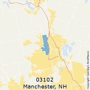 Manchester Nh Zip Code Map Map