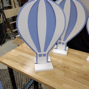 Hot Air Balloon Centerpieces Hot Air Balloon Baby Shower Etsy