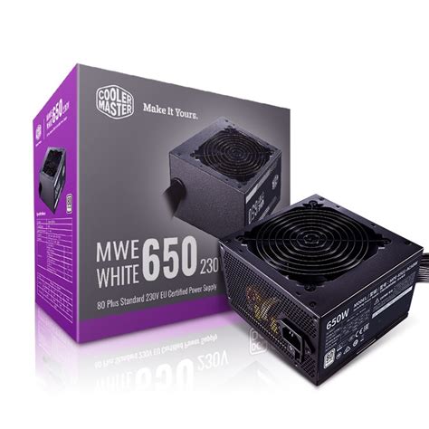 Cooler Master MWE 650 White V2 650W 80+ PSU - MPE-6501-ACABW-UK | CCL ...