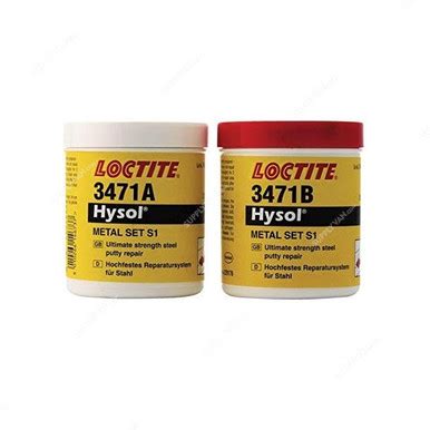 Loctite 3471 S1 Metal Epoxy Adhesive Set 500GM 2 Pcs/Set: Buy Online at ...