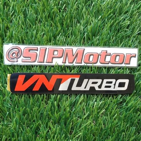 Jual Emblem Logo Mobil Tulisan VNTurbo Shopee Indonesia