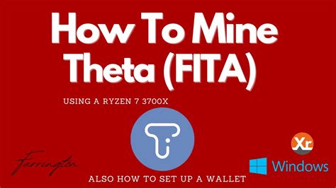 How To Mine Theta FITA CPU Mining Most Profitable Coin YouTube