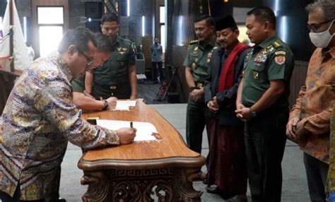 SMSI Dan TNI AD Teken PKS Bentuk Sinergi Jaga NKRI