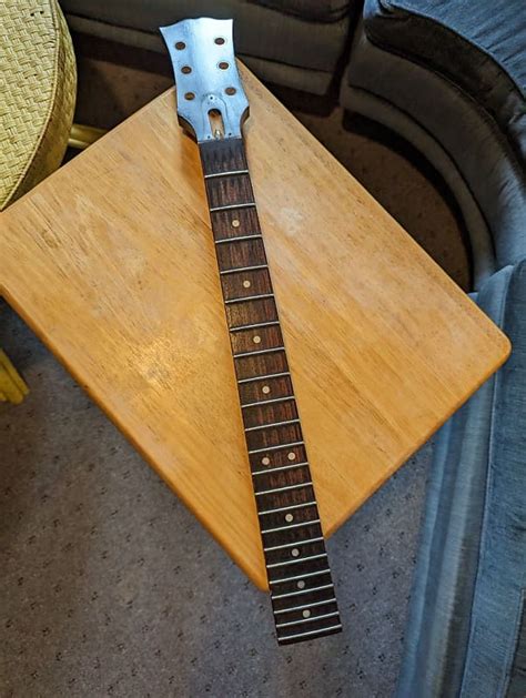 Warmoth Conversion Neck Gibson Shaped Headstock Reverb