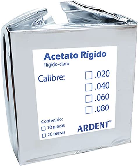 54047448 Acetato Rigido Calibre 60