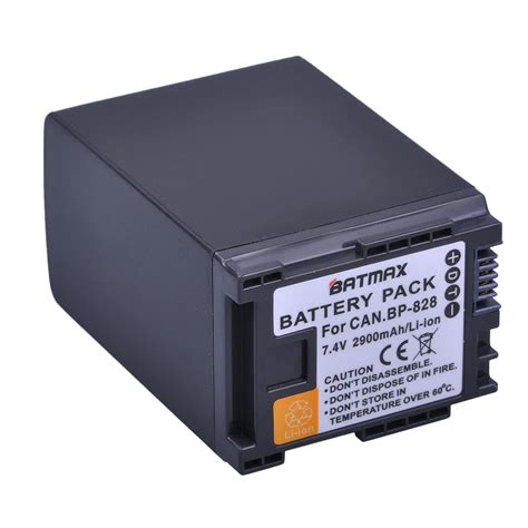 Pcs Mah Bp Bp Bp Batteries For Canon Vixia Gx Xf