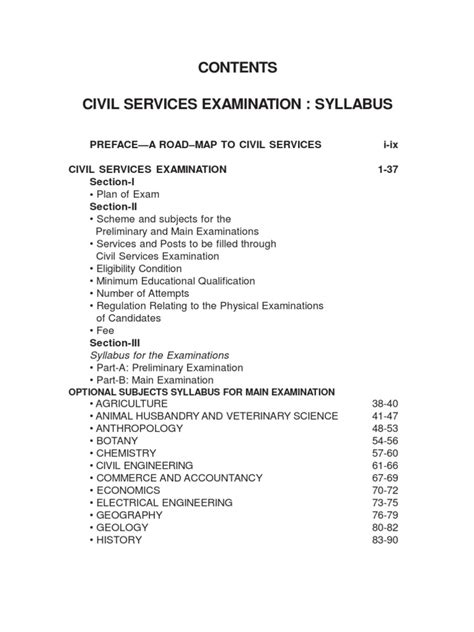 Upsc Civil Services Exam Syllabus Pdf Languages Of India Dialectology