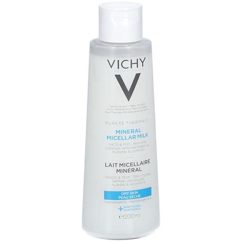 VICHY Pureté Thermale Lait Micellaire Minéral 200 ml Redcare Pharmacie