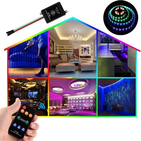 Controlador Musical Led Ic Pixel Rgb Rgbw Con Mando A Distancia