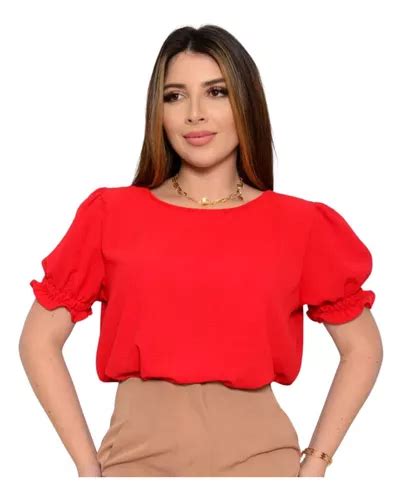 Blusinha Blusa Feminina Camisa Social Moda Evangélica Duna Mercadolivre