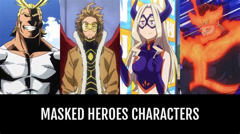 Masked Heroes Characters | Anime-Planet