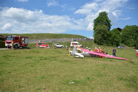 Bilder Segelflieger stürzt bei Ebbs ab