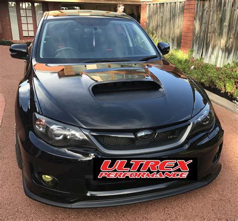 Front Lip Spoiler For Subaru Wrx Sti My11 14 Chargespeed Style Cs 2011 2014 Ebay