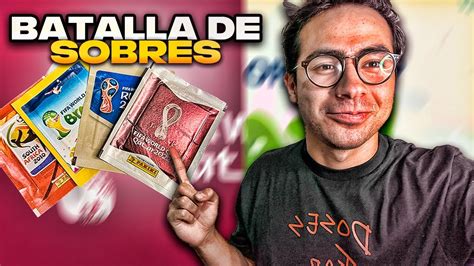 Batalla De Sobres De Los Ultimos Mundiales Youtube