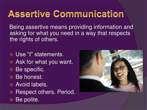 Ppt Assertive Communication Powerpoint Presentation Free Download