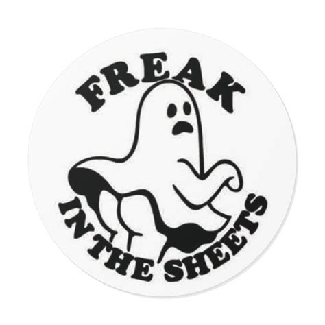 Freak In The Sheets Vinyl Decal Halloween Time This Is Boo Etsy