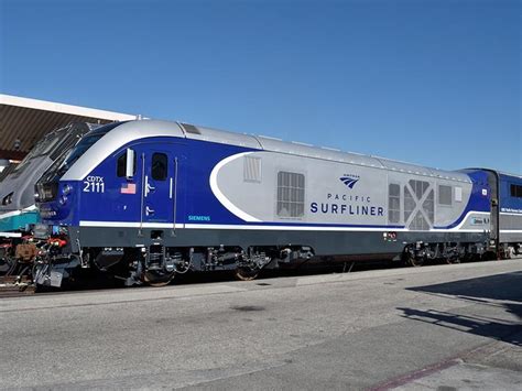 Pacific Surfliner Charger Locomotive Unveiled News Railway Gazette