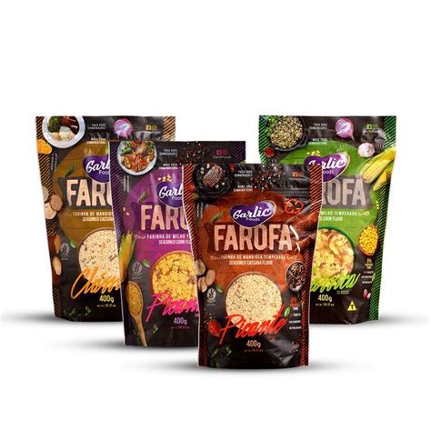 Farofa Garlic Foods Farofa Mandioca Temperos