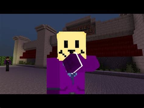 Mike Returns To Fredbears Pizza A Minecraft FNAF 6 Roleplay YouTube