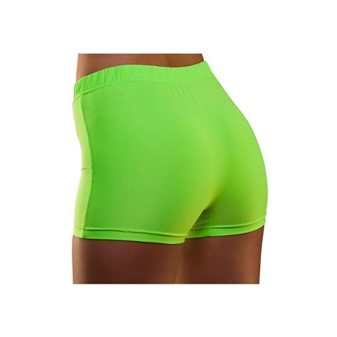 Hot Pants Neon Green The Mad Hatter